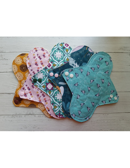 Serviette hygiénique flux moyen/abondant personnalisée