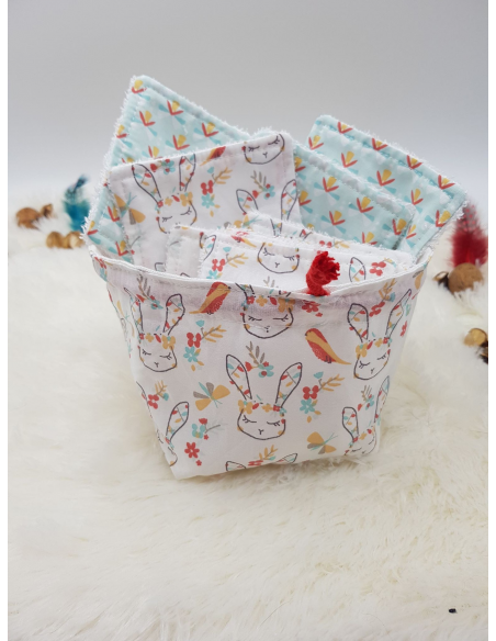 Coton demaquillant lavable