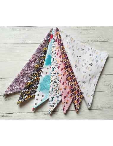 Mouchoir personnalisé doublé 23*23cm