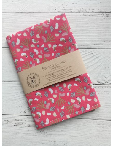 Serviette de table personnalisée