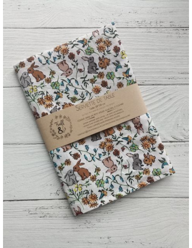 Serviette de table personnalisée