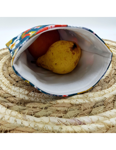 Pochette alimentaire/à goûter personnalisée