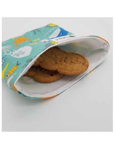 Pochette alimentaire/à goûter personnalisée
