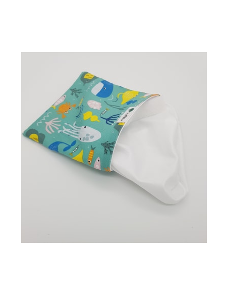 Pochette alimentaire/à goûter personnalisée