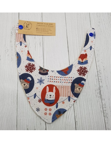 Bavoir de dentition personnalisé