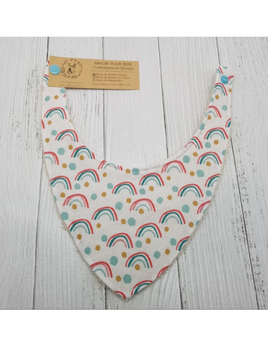 Bavoir de dentition personnalisé