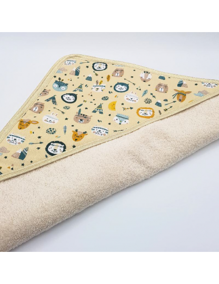 Cape de bain personnalisée