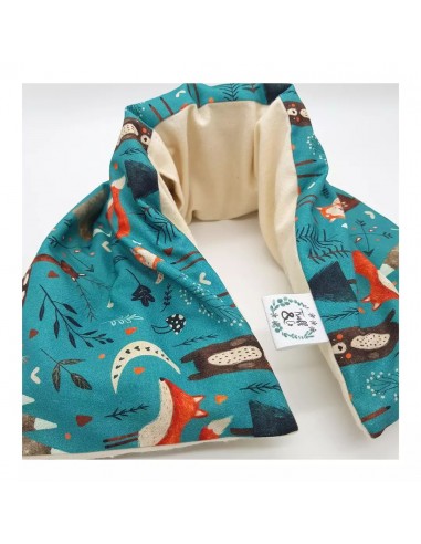 Bouillotte sèche cervicale longue 70x17 cm