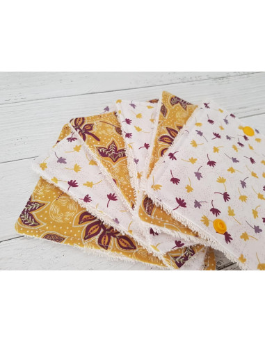 Papier toilette lavable en coton