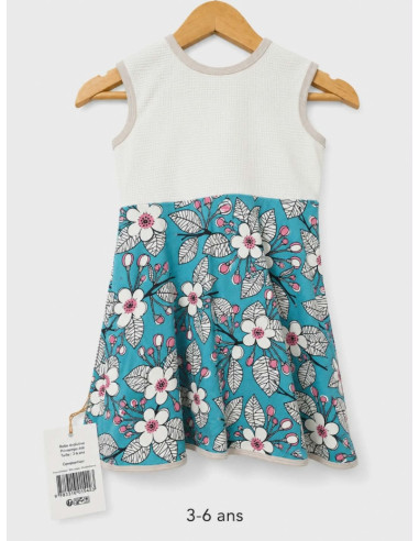 3-6 ans | Robe flower