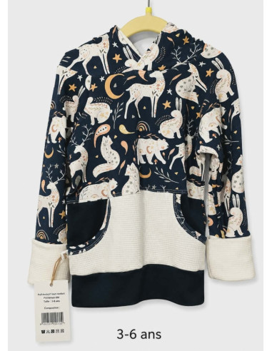 3-6 ans | Pull animaux