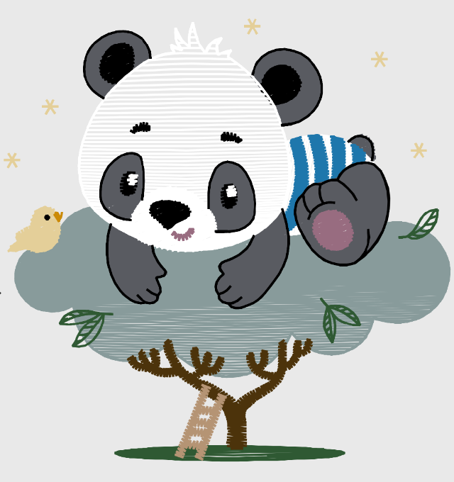 Panda arbre